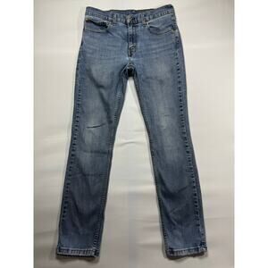 Levi's 511 Men's Slim Fit Straight Leg Blue Denim Jeans - Size 32x29.5 *READ*